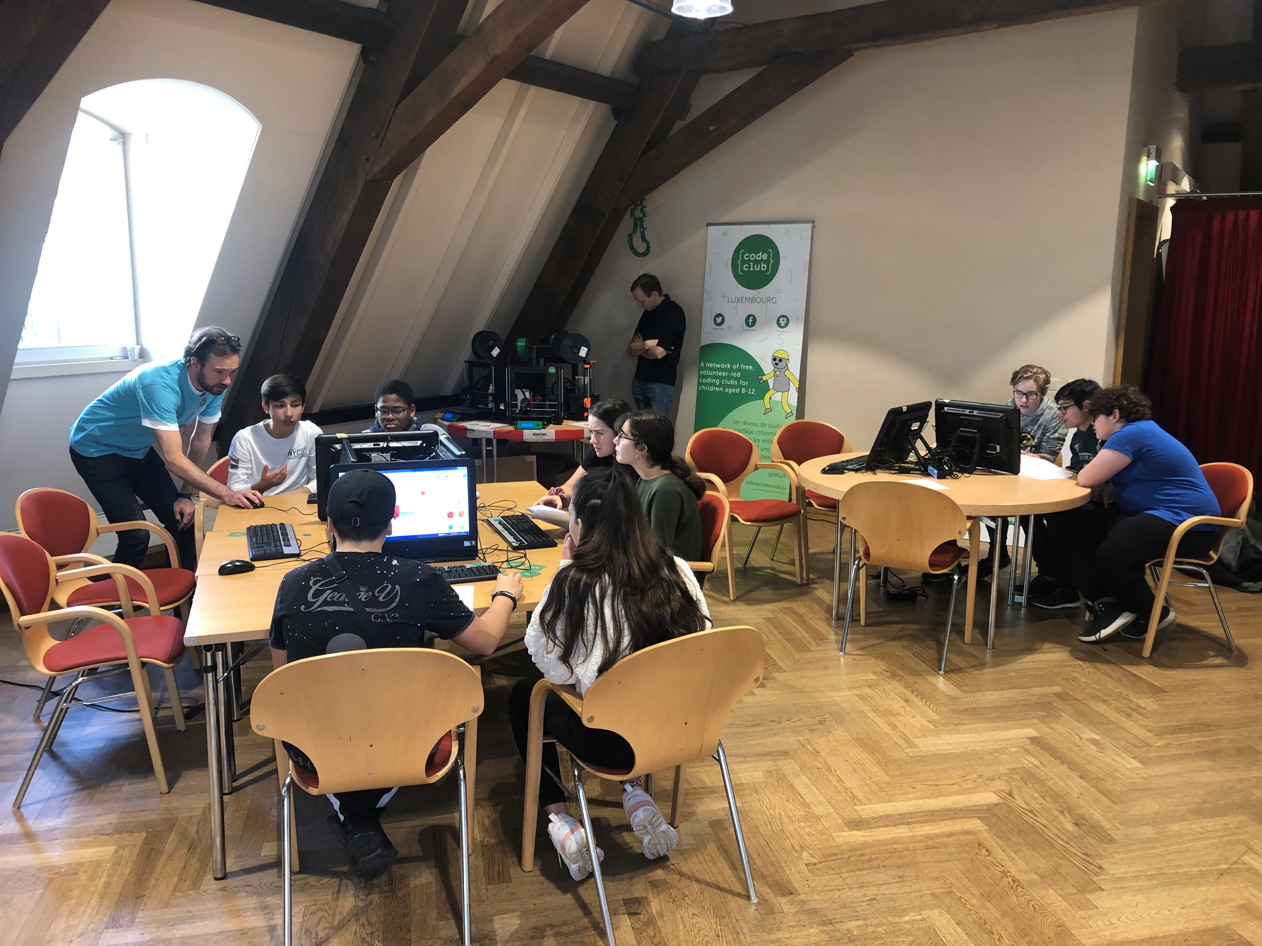 Workshop Code Club Science Festival 2019