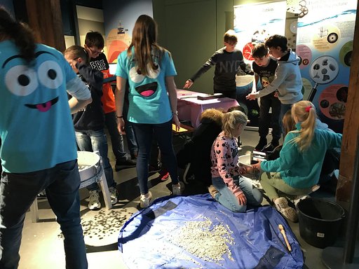 Workshop Fossilien 2 Science Festival 2019