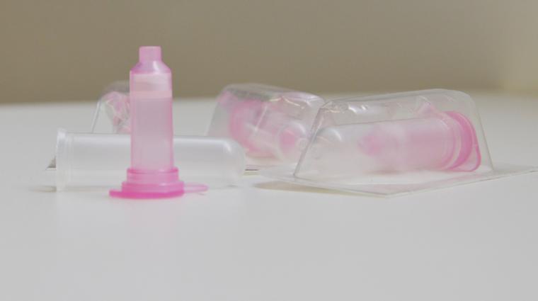 Matériel de laboratoire contaminé 