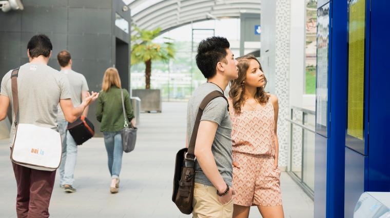 des étudiants