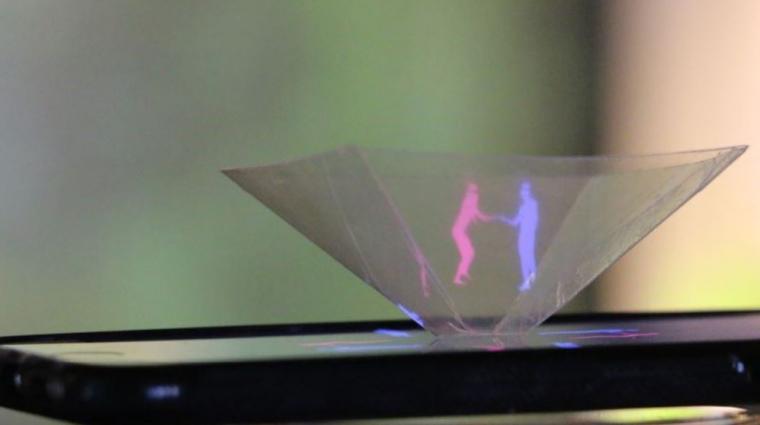 Smartphone Hologramm