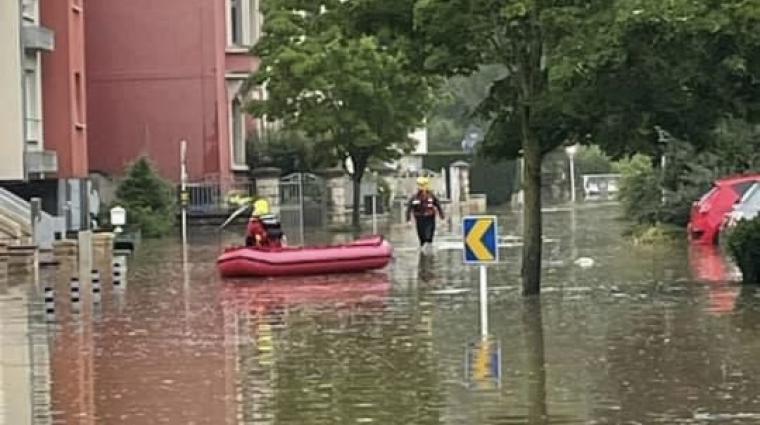 Regen in Luxemburg