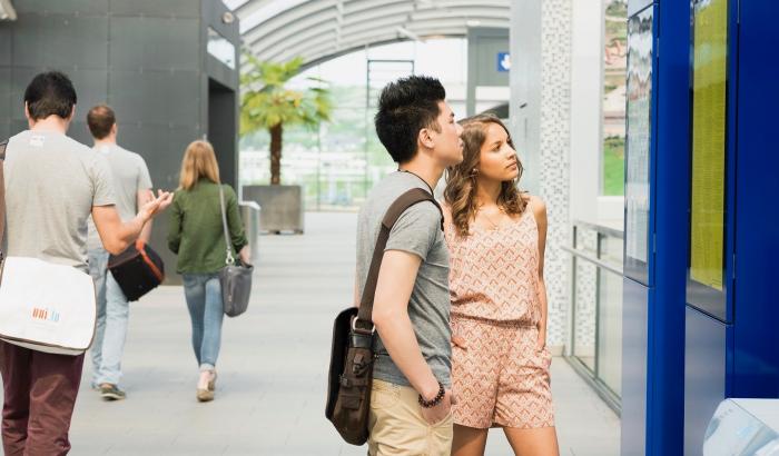 des étudiants