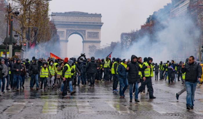 Manifestation des gilets jaunes à Paris