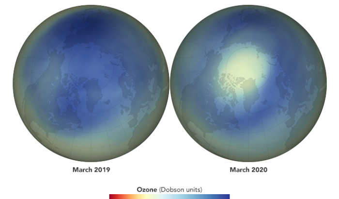 artic ozone 2019 2020