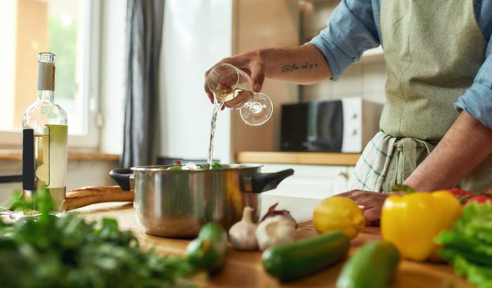 Alkohol im Essen