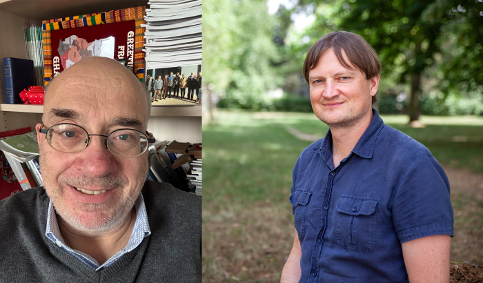 left: Prof. Schommer, right: Prof. Tkatchenko