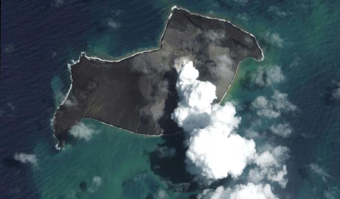 Die Druckwelle des Vulkanausbruchs auf Tonga zu Jahresbeginn breitete sich mit einer Geschwindigkeit von rund 1100 Stundenkilometern aus und umrundete die Erde mindestens viermal innerhalb von sechs Tagen.