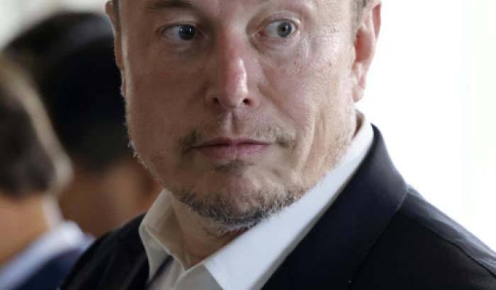 Le milliardaire Elon Musk lors du sommet "Choose France" au château de Versailles, le 15 mai 2023