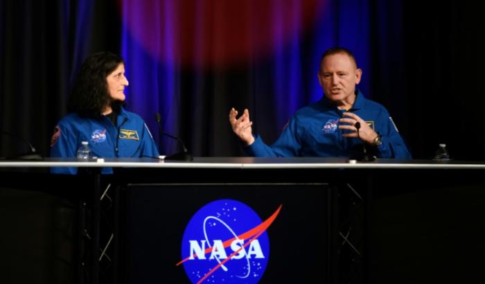 Die wegen eines technischen Problems auf der Internationalen Raumstation ISS gestrandeten US-Astronauten Butch Wilmore und Suni Williams haben sich erstmals seit ihrer Rückkehr zur Erde vor Journalisten über ihre Erfahrungen geäußert.