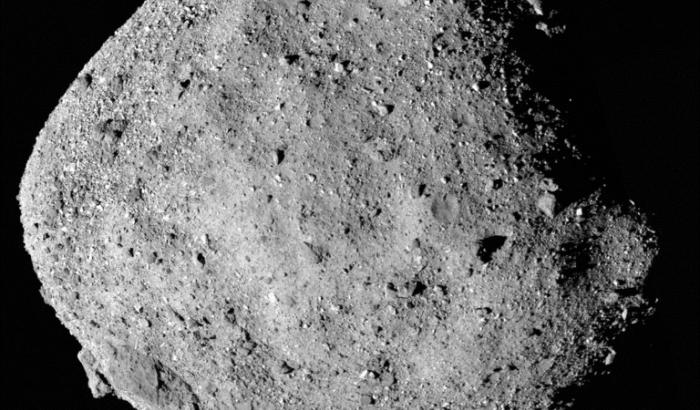 Image mosaïque de l'astéroïde Bennu datant du 2 décembre 2018 prise par la sonde OSIRIS-REx de la NASA