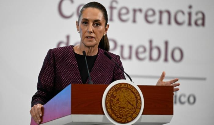 La présidente mexicaine Claudia Sheinbaum, le 11 juin 2025 à Mexico