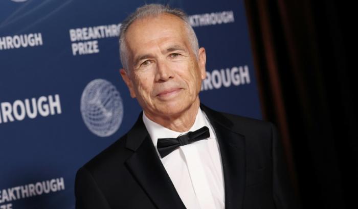 Alberto Ascherio lors de la cérémonie des Breakthrough Prize à Santa Monica, en Californie, le 5 april 2025