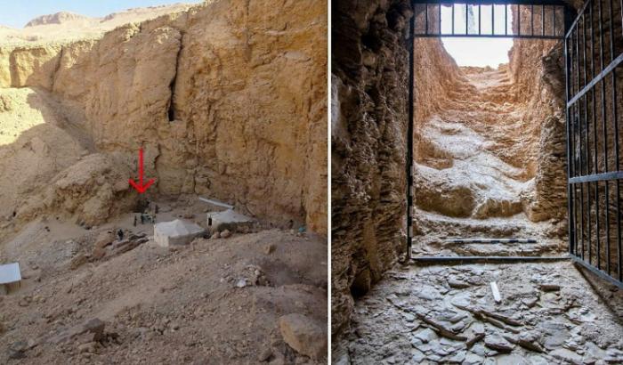 Ägyptische und britische Forscher haben mit der letzten Ruhestätte von König Thutmosis II. das erste Pharaonengrab seit über hundert Jahren entdeckt. Wie die ägyptische Altertumsbehörde mitteilte, wurde die Kammer in der Nähe von Luxor gefunden.