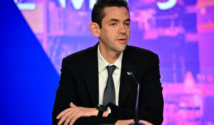 L'administrateur de la Nasa Jared Isaacman durant une conférence de presse au Kennedy Space Center à Cap Canaveral en Floride, le 27 février 2026