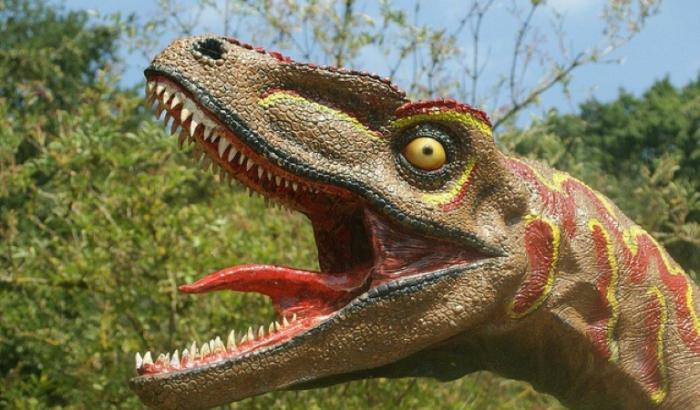 Les représentations de dinosaures comme celle-ci sont fausses, selon l'étude publiée mercredi dans la revue PLOS One