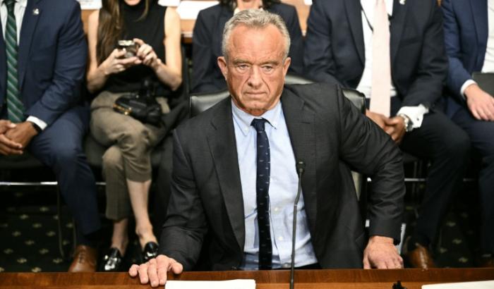 Le ministre de la Santé Robert Kennedy Jr auditionné par une commission sénatoriale au Congrès américain à Washington DC, le 4 septembre 2025