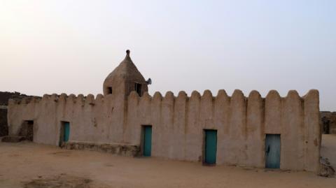 La vieille mosquée de Dirkou, au Niger, le 20 mai 2023