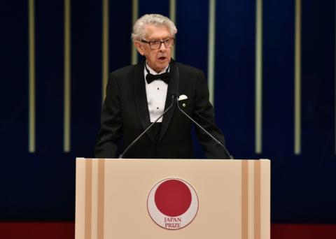 Le scientifique australien Jacques Miller, à Tokyo, le 18 avril 2018