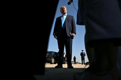 Donald Trump dans le Maryland le 20 mai 2026
