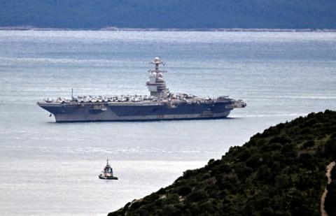 Der aus dem Iran-Krieg abgezogene US-Flugzeugträger "USS Gerald R. Ford" ist nach seinem 326 Tage dauernden Einsatz auf See wieder in den USA eingetroffen. Verteidigungsminister Pete Hegseth nahm den größten Flugzeugträger der Welt am Samstag in Empfang.