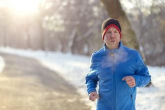 Sport bei kalten Temperaturen