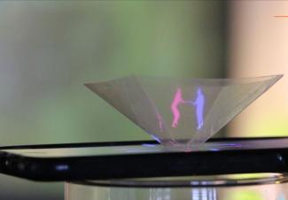 Smartphone Hologramm