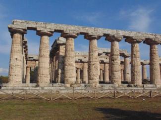 Ruines d'un temple antique 