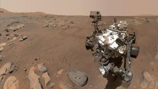 Photo du rover Perseverance sur Mars, en opération le 10 septembre 2021