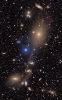 Cette image publiée par la NSF et DOE le 20 juin 2025 montre une partie de l'amas de galaxies de la Vierge