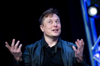 Le fondateur de SpaceX Elon Musk, le 9 mars 2020 à Washington