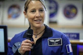 Sophie Adenot, le 24 novembre 2025 à Toulouse