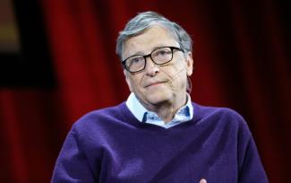 Bill Gates à New York le 13 février 2018